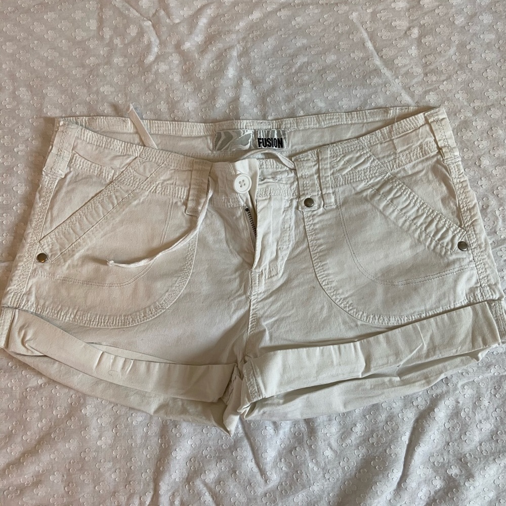 White shorts